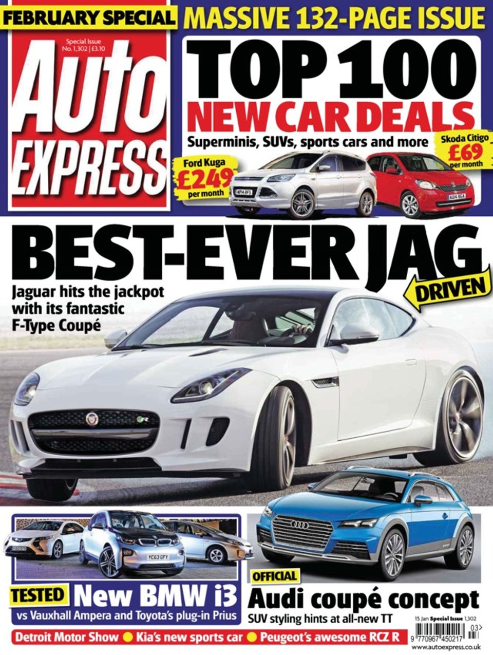 Auto ExpressJanuary 15, 2014 Magazine Get your Digital Subscription